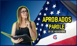 Lista de Paroles aprobados 20 de noviembre Mi Gente Cuba